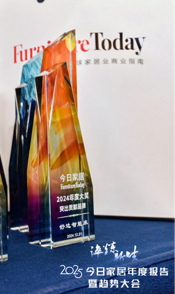引领智能睡眠行业发展，舒达斩获2024年度“行业贡献大奖”203