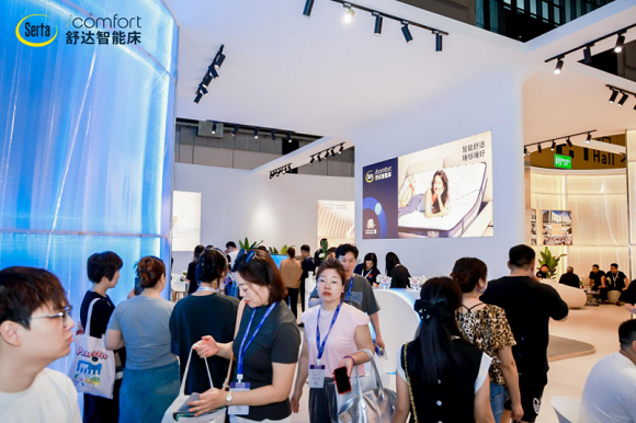 摩登新风尚引领智能睡眠，舒达新品成2024上海家博会焦点227