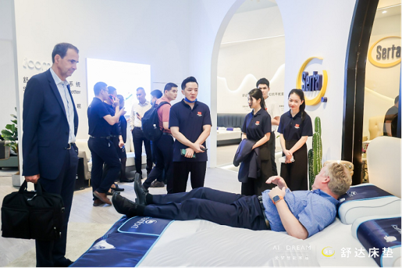 2023.5.26深圳国际家具展直击舒达睡眠馆四大亮点，领略智能睡眠非凡体验1022