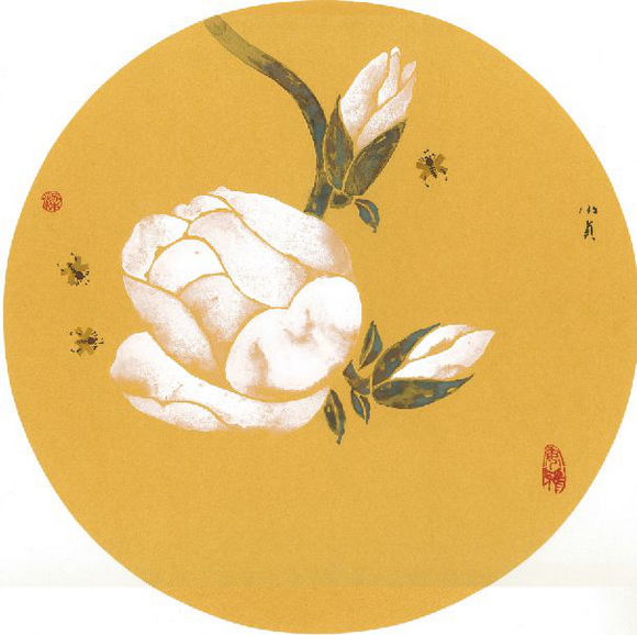 《花开》梁小贞画